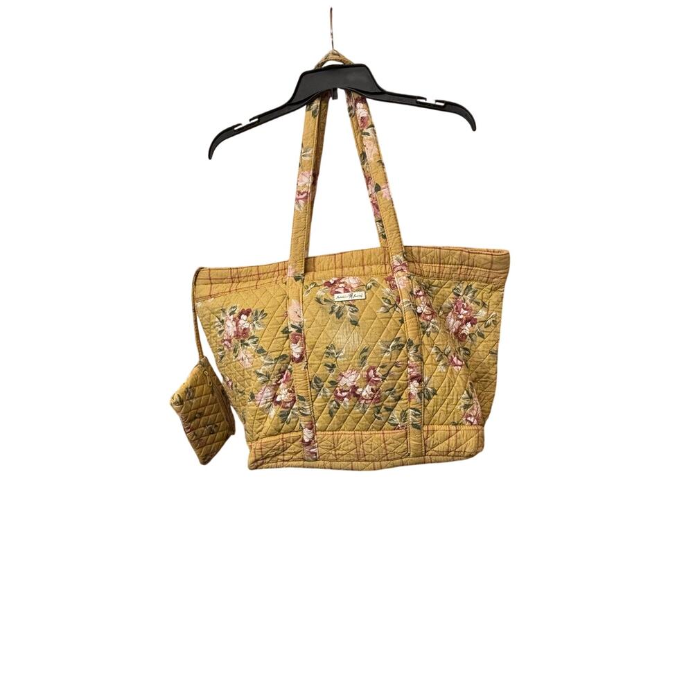 April Cornell Isabella’s Journey quilted tote weekender travel diaper bag